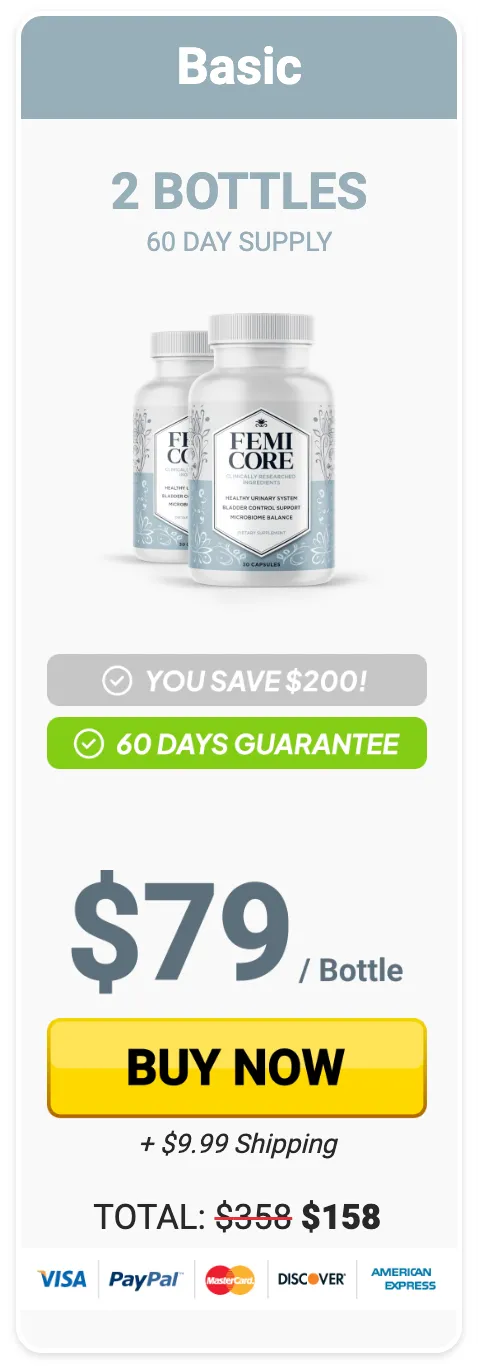 Buy FemiCore 2 Bottles